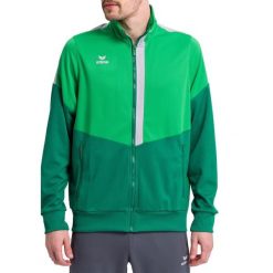 Kurtka Erima Worker Squad. Zielone kurtki męskie Erima, m, bez wzorów, sportowe, bez ramiączek, bez kaptura. Za 255.00 zł.