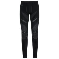 Odlo Spodnie tech. Odlo Pants EVOLUTION WARM Muscle Force - 183112 - 183112/60098/S. Czarne długie spodnie sportowe męskie Odlo. Za 117.23 zł.