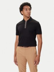 BOSS Polo H-Paras 65 50543880 Czarny Regular Fit. Czarne koszulki polo męskie Boss, m, bez wzorów, z bawełny, bez kołnierzyka, bez ramiączek. Za 469.99 zł.