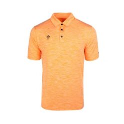 Krótki rękaw polo o sportowym kroju dla mężczyzn Izas CHASE. Brązowe koszulki polo męskie IZAS, m, bez wzorów, sportowe, bez kołnierzyka, bez ramiączek. W wyprzedaży za 173.87 zł.