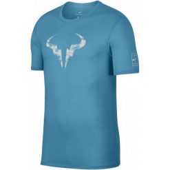 Nike Męska Koszulka Sportowa Rafa M Nk Dry Tee Crew Lagoon Pulse White 2xl. T-shirty sportowe męskie Nike. W wyprzedaży za 99.00 zł.