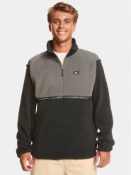 Quiksilver Polar Taped Off Otlr EQYFT04808 Czarny Regular Fit. Czarne bluzy z polaru męskie Quiksilver, m, bez wzorów, z polaru, bez ramiączek, bez kaptura. Za 219.99 zł.