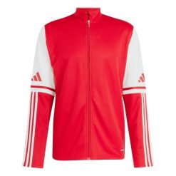 Bluza męska adidas Squadra 25 Training. Białe bluzy nierozpinane męskie ADIDAS, m, bez wzorów, bez ramiączek, bez kaptura. Za 129.00 zł.