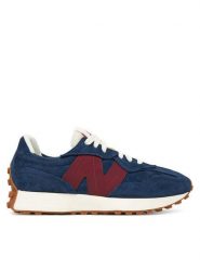 New Balance Sneakersy U327WSB M Granatowy. Niebieskie buty sportowe na co dzień męskie New Balance, m, bez wzorów, ze skóry, bez ramiączek, bez kaptura. Za 569.99 zł.