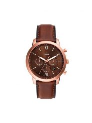 Fossil Zegarek Neutra Chronograph FS6026 Brązowy. Brązowe, analogowe zegarki męskie Fossil. Za 769.99 zł.
