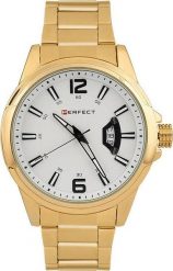 Zegarek Perfect Zegarek męski PERFECT M103-02 złoty bt. Żółte zegarki męskie Perfect, złote. Za 149.00 zł.