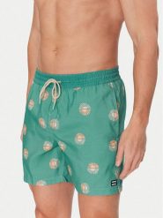 Billabong Szorty kąpielowe Vacay Lb EBYJV00144 Zielony Regular Fit. Zielone kąpielówki męskie Billabong, bez wzorów, z syntetyku. Za 109.99 zł.