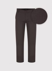 PAKO LORENTE - Brązowe spodnie chino z bawełną. Brązowe eleganckie spodnie męskie Pako Lorente, bez wzorów, z bawełny, casualowe. Za 359.99 zł.