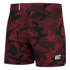 Spodenki Sportowe Męskie na trening i siłownię EXTREME HOBBY HAVOC. Czerwone szorty sportowe męskie EXTREME HOBBY, bez wzorów, z elastanu, sportowe. Za 229.00 zł.