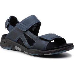 Sandały ECCO - X-Trinsic 88061401048 True Navy. Niebieskie sandały męskie ecco, z materiału, bez zapięcia. W wyprzedaży za 319.00 zł.