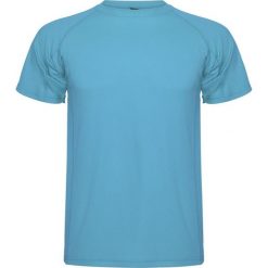 Męska Koszulka Sportowa Montecarlo Z Krótkim Rękawem. Niebieskie t-shirty sportowe męskie ROLY, l, bez wzorów, sportowe, bez ramiączek. Za 33.99 zł.