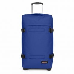 Walizka na kółkach Eastpak Transit'R L. Niebieskie walizki męskie Eastpak, bez wzorów. Za 847.00 zł.