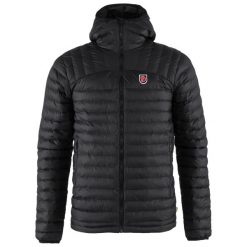 Kurtka turystyczna męska Fjallraven Expedition. Czarne kurtki męskie Fjällräven, m, bez wzorów, z puchu, sportowe, bez ramiączek, bez kaptura. Za 1,085.10 zł.