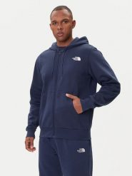 The North Face Bluza Simple Dome NF0A89FD Granatowy Regular Fit. Niebieskie bluzy rozpinane męskie The North Face, m, bez wzorów, z syntetyku, bez ramiączek, bez kaptura. Za 309.99 zł.