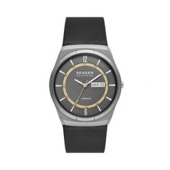 Zegarek Skagen. Czarne zegarki męskie Skagen. Za 629.99 zł.
