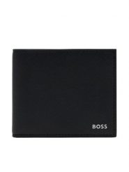 BOSS Portfel 50536710 Czarny. Czarne portfele męskie Boss, bez wzorów, ze skóry. Za 319.99 zł.