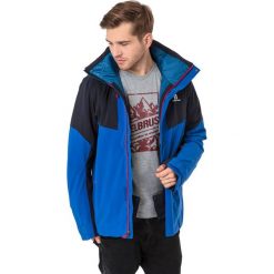Salomon Kurtka narciarska męska Icerocket Motion Fit Surf The Web czarno-niebieska r. XL (397332). Kurtki narciarskie i snowboardowe męskie marki Salomon. Za 1,035.00 zł.