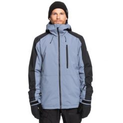 Kurtka śniegowa techniczna dla Mężczyzn MISSION Szary. Szare kurtki narciarskie i snowboardowe męskie Quiksilver, na zimę, m, bez wzorów, z materiału, bez kaptura, narciarskie. Za 1,069.00 zł.