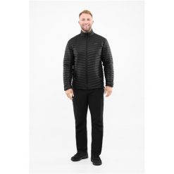 Kurtka puchowa męska VIKING Walzen Man. Czarne kurtki męskie Viking, m, bez wzorów, z puchu, sportowe, bez ramiączek, bez kaptura. Za 499.90 zł.