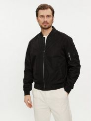 Calvin Klein Kurtka bomber Hero K10K112783 Czarny Regular Fit. Czarne kurtki męskie Calvin Klein, m, bez wzorów, z syntetyku, bez ramiączek, bez kaptura. Za 659.99 zł.