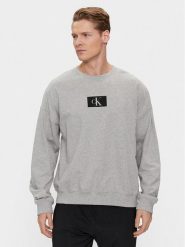 Calvin Klein Underwear Bluza 000NM2415E Szary Regular Fit. Szare bluzy nierozpinane męskie Calvin Klein Underwear, m, bez wzorów, z bawełny, bez ramiączek, bez kaptura. Za 199.99 zł.