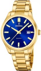 Zegarek męski Festina F20740-2 złoty. Żółte zegarki męskie Festina, złote. Za 659.00 zł.