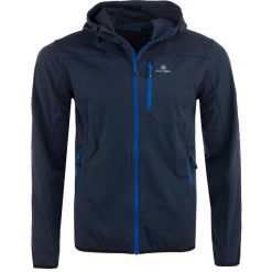 Męska Kurtka Softshell Athl. DPT Agar Navy - Wiatroodporna i Elastyczna. Niebieskie kurtki softshell męskie ZUMBA WEAR, m, bez wzorów, z softshellu, bez kaptura, trekkingowe. Za 263.99 zł.