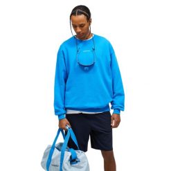 Bluza Peak Performance męska Original Terry Crew niebieska - XL. Niebieskie bluzy nierozpinane męskie Peak Performance, m, bez wzorów, bez ramiączek, bez kaptura. W wyprzedaży za 449.00 zł.