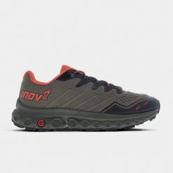 Buty do biegania męskie, Inov-8 RocFly G 350. Zielone buty do biegania męskie Inov-8, bez wzorów, z gumy, bez zapięcia, do biegania. Za 579.99 zł.