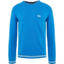 BOSS ATHLEISURE RIMEX Sweter bright blue. Niebieskie swetry męskie BOSS ATHLEISURE, z bawełny. Za 499.00 zł.