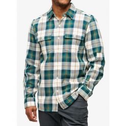 Koszula turystyczna męska Black Diamond Project Twill LS Shirt. Zielone koszule męskie Black Diamond, m, bez wzorów, bez kołnierzyka, bez ramiączek. Za 366.99 zł.