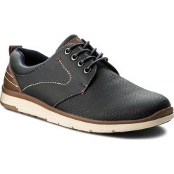 Półbuty LANETTI - MYL8070-1 Granatowy. Codzienne półbuty męskie marki Lanetti. Za 119.99 zł.