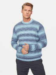 Only & Sons Sweter 22027155 Niebieski Regular Fit. Niebieskie kardigany męskie Only & Sons, m, bez wzorów, z syntetyku, bez ramiączek. Za 119.99 zł.