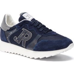 Sneakersy JOHN RICHMOND - 7015 C Blu. Niebieskie buty sportowe na co dzień męskie John Richmond, m, bez wzorów, z materiału, eleganckie, bez ramiączek, bez kaptura. W wyprzedaży za 669.00 zł.