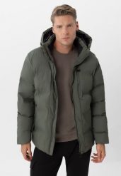 Kurtka zimowa J-TURIX. Kurtki męskie Volcano, na zimę, m, bez wzorów, z materiału, bez ramiączek, bez kaptura. Za 389.99 zł.