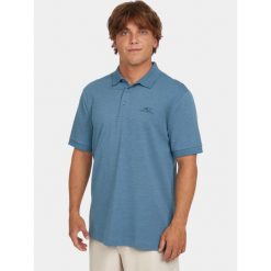 Koszulka polo męska O'Neill Small Logo. Niebieskie koszulki polo męskie O'Neill, m, bez wzorów, klasyczne, bez kołnierzyka, bez ramiączek. Za 199.00 zł.