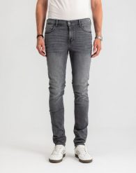 Męskie Spodnie Jeansowe Mustang Style Frisco Skinny Denim Black 1017118 4000 203. Czarne jeansy męskie Mustang, bez wzorów, z denimu. Za 199.99 zł.