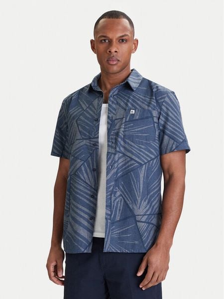 Quiksilver Koszula EQYWT04682 Szary Regular Fit. Szare koszule męskie Quiksilver, m, bez wzorów, z bawełny, bez kołnierzyka, bez ramiączek. Za 219.99 zł.