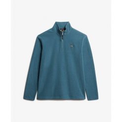 Polar z zamkiem 1/2 Superdry. Niebieskie bluzy z polaru męskie Superdry., m, bez wzorów, z polaru, bez ramiączek, bez kaptura. Za 320.90 zł.