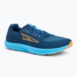Buty do biegania męskie Altra Escalante 4. Niebieskie buty do biegania męskie Altra, bez wzorów, bez zapięcia, do biegania. Za 549.99 zł.