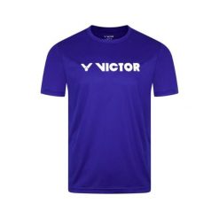 Koszulka sportowa unisex VICTOR T-43104 B. Niebieskie t-shirty sportowe męskie Victor, xl, bez wzorów, sportowe, bez ramiączek. Za 79.99 zł.
