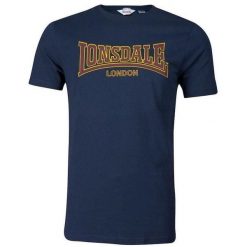 T-shirt o wąskim kroju Lonsdale Classic. Niebieskie t-shirty sportowe męskie Lonsdale, bez wzorów, sportowe, bez ramiączek. Za 169.00 zł.