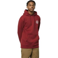 Bluza z kapturem Vans Have A Good Hoodie, Mężczyźni. Czerwone bluzy z kapturem męskie Vans, m, bez wzorów, z bawełny, z kapturem. Za 290.00 zł.