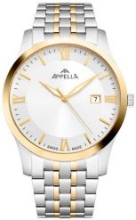 Zegarek męski Appella L12004.2163Q srebrny. Szare zegarki męskie Appella, srebrne. Za 1,470.00 zł.