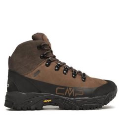 Trekkingi CMP. Brązowe buty trekkingowe męskie CMP, bez wzorów, bez zapięcia, trekkingowe. Za 459.99 zł.