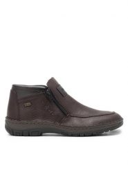 Rieker Botki 05152-25 Brązowy. Brązowe sztyblety męskie Rieker, ze skóry, bez obcasa, bez zapięcia. Za 257.99 zł.