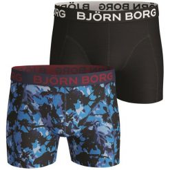 Björn Borg Bokserki Męskie 2 Pack, Xxl, Wielobarwne. Bokserki męskie marki Björn Borg. W wyprzedaży za 151.00 zł.