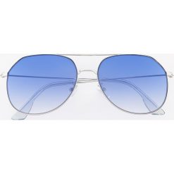 Okulary przeciwsłoneczne aviatorki - Złoty. Okulary przeciwsłoneczne męskie marki Reserved. Za 59.99 zł.