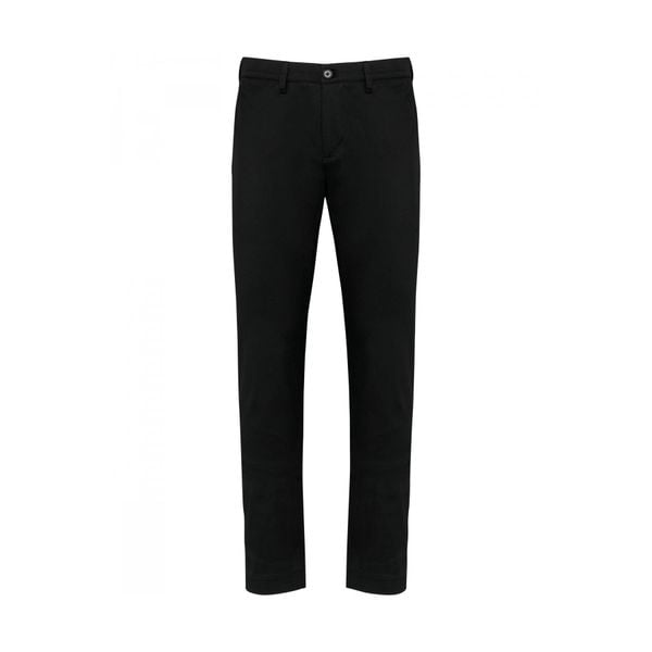 Spodnie Kariban Premium Chino. Czarne eleganckie spodnie męskie KARIBAN, bez wzorów. Za 310.00 zł.