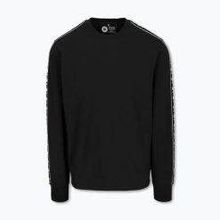 Bluza męska Pitbull Tape Nugget Crewneck Sweatshirt. Czarne bluzy nierozpinane męskie PITBULL, m, bez wzorów, sportowe, bez ramiączek, bez kaptura. Za 159.99 zł.